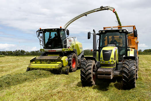 Image of farm vehicles